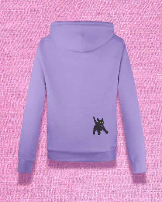 Salem's bedroom + Black cat (Comfy Hoodie)