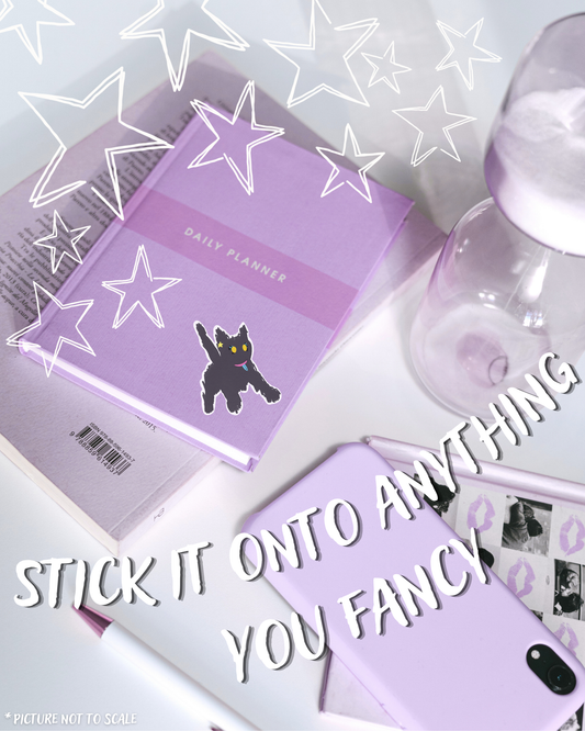 Black Cat Salem (Sticker)