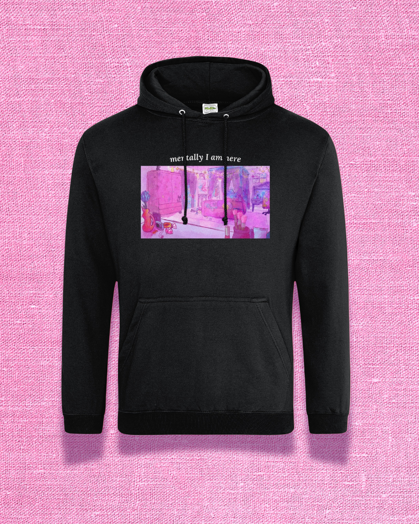 Salem's bedroom + Black cat (Hoodie)