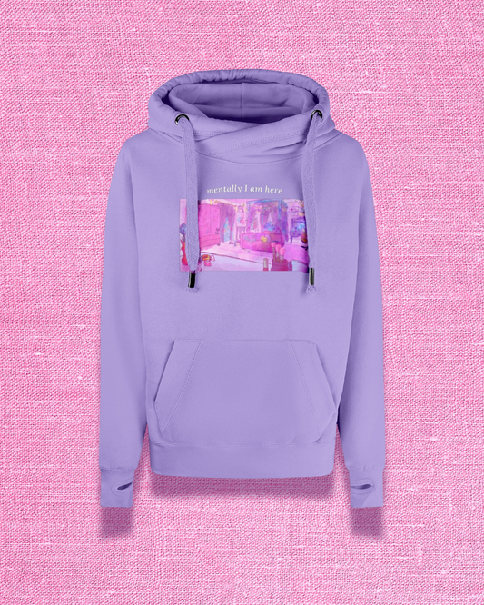 Salem's bedroom + Black cat (Comfy Hoodie)