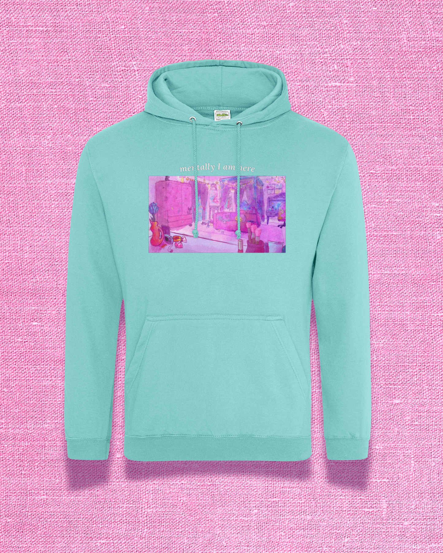 Salem's bedroom + Black cat (Hoodie)