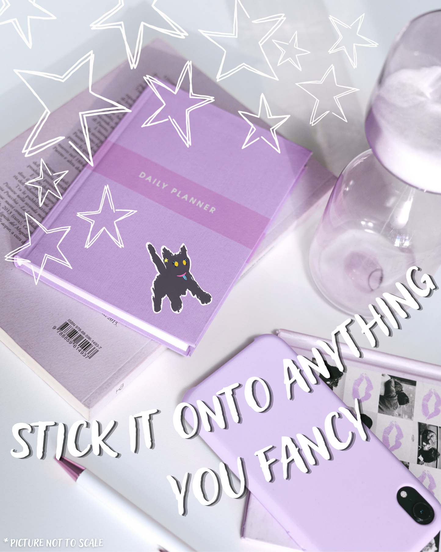Black Cat Salem (Sticker)
