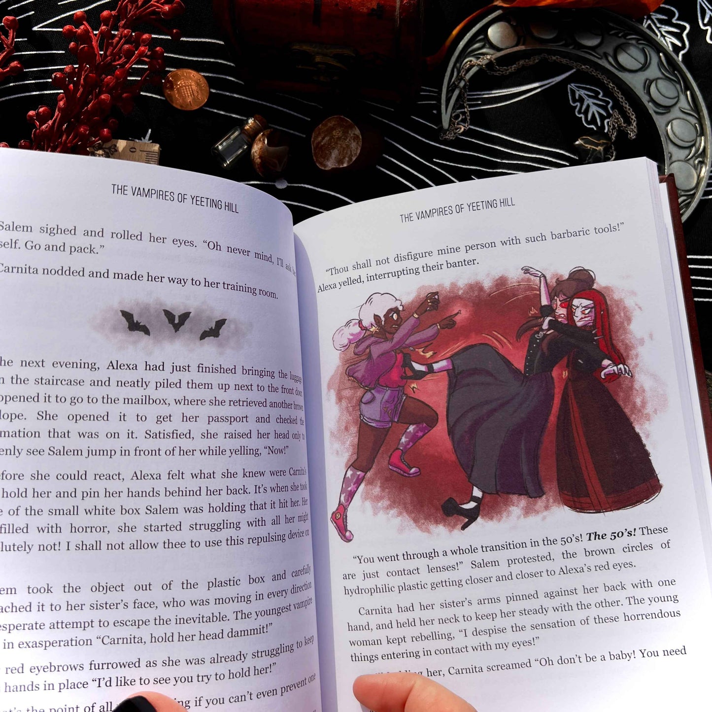 The Vampires of Yeeting Hill - Signed Hardcover + 1 FREE MERCH ITEM